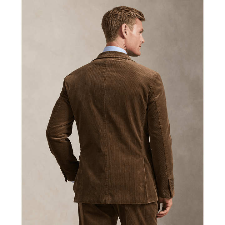 POLO RALPH LAUREN - Veste de costume en velours côtelé stretch Montana Brown - Lothaire