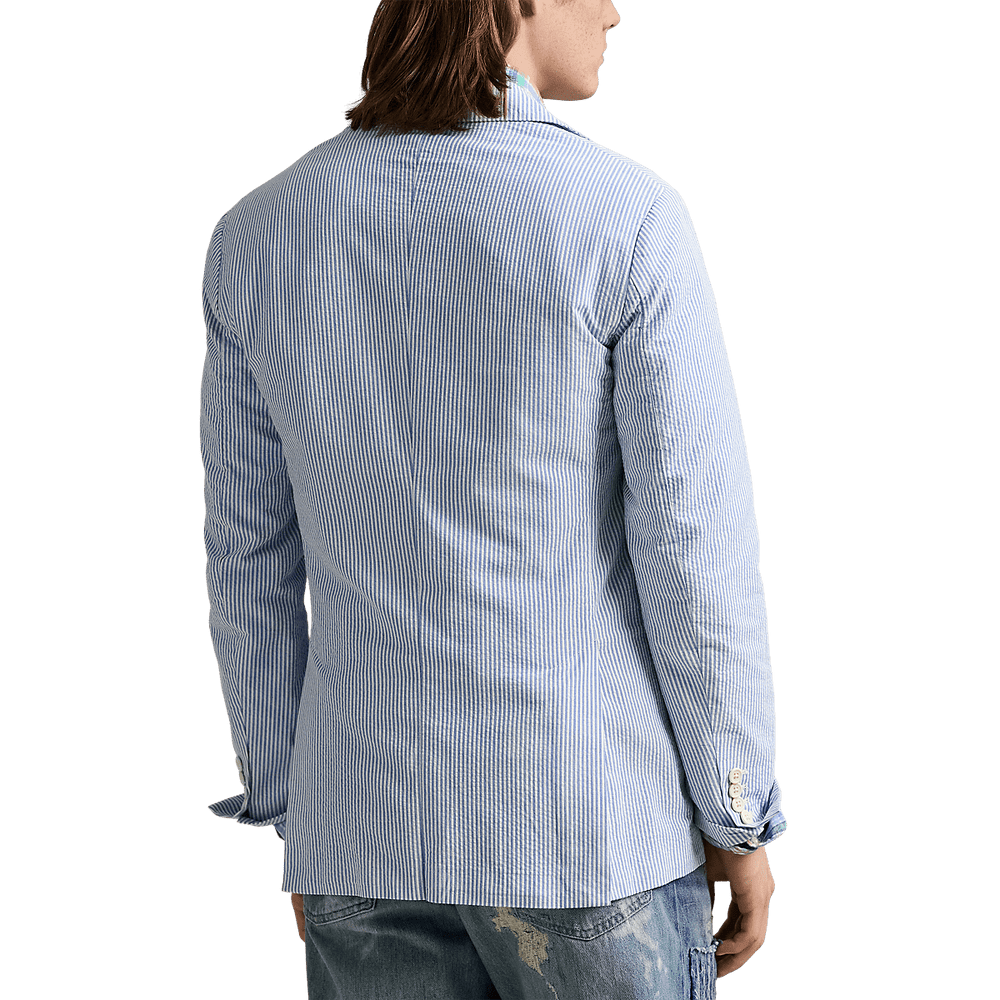 POLO RALPH LAUREN - Veste de costume Polo Soft Modern Fit Bleu e Blanc - Lothaire