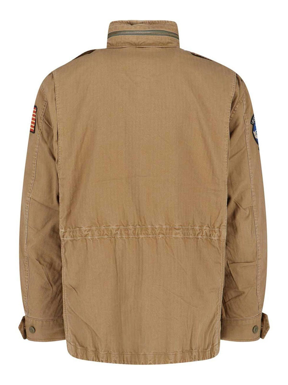 POLO RALPH LAUREN - Veste militaire à écussons Marron clair - Lothaire