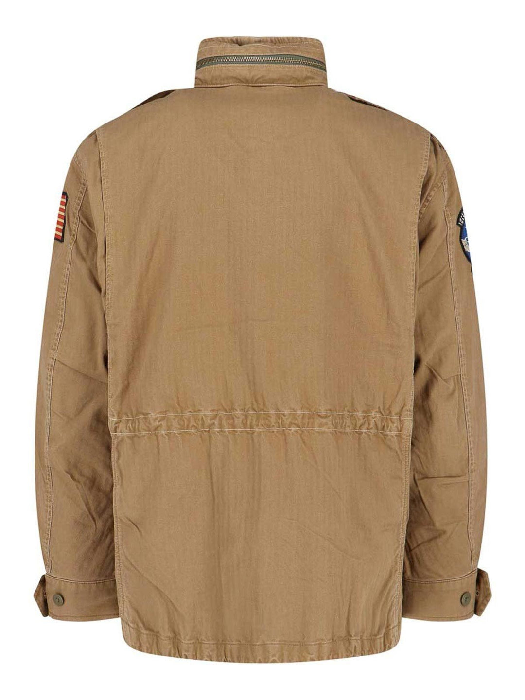 POLO RALPH LAUREN - Veste militaire à écussons Marron clair - Lothaire