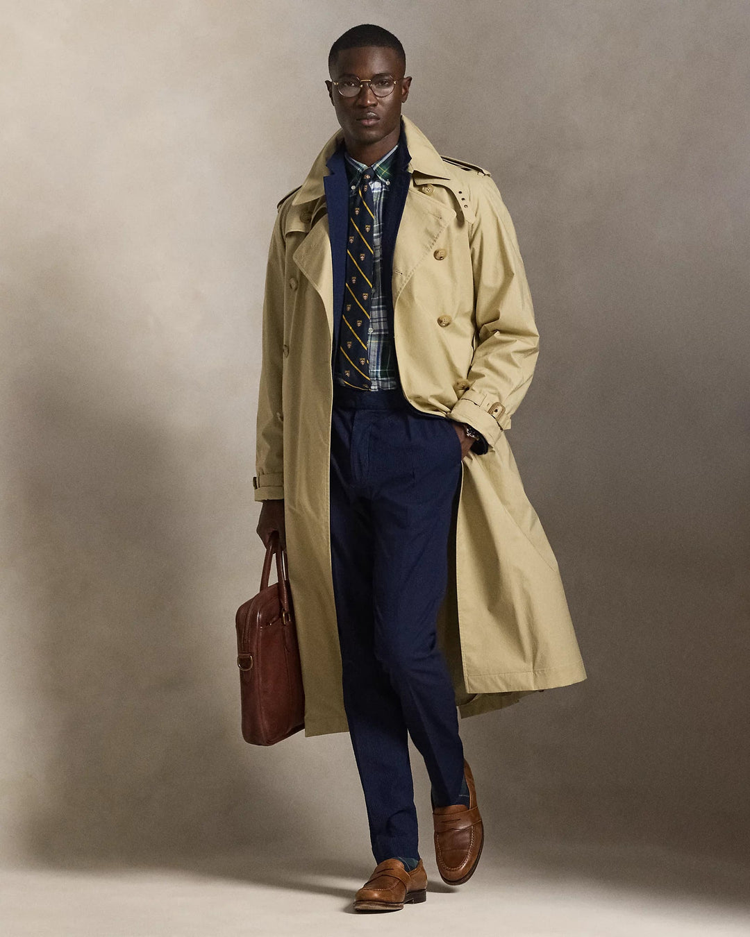 POLO RALPH LAUREN - Veste Polo Soft Modern Fit en seersucker Indigo - Lothaire