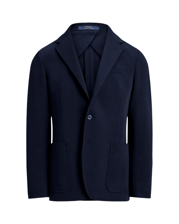 POLO RALPH LAUREN - Veste Polo Soft Modern Fit maille double Bleu marine - Lothaire