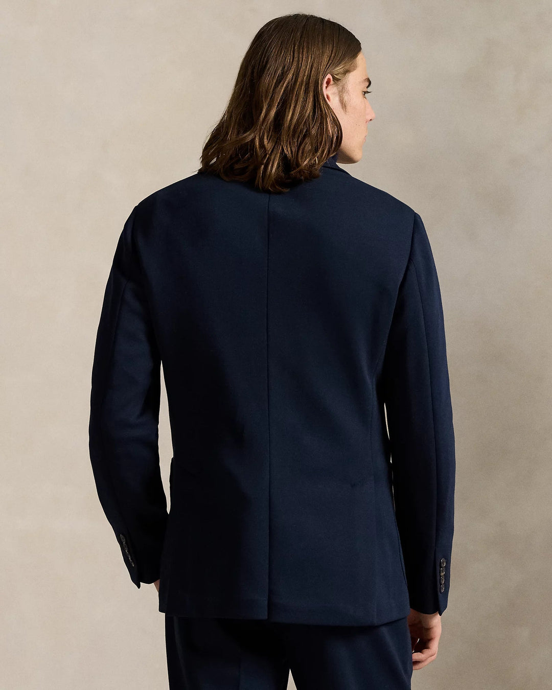 POLO RALPH LAUREN - Veste Polo Soft Modern Fit maille double Bleu marine - Lothaire