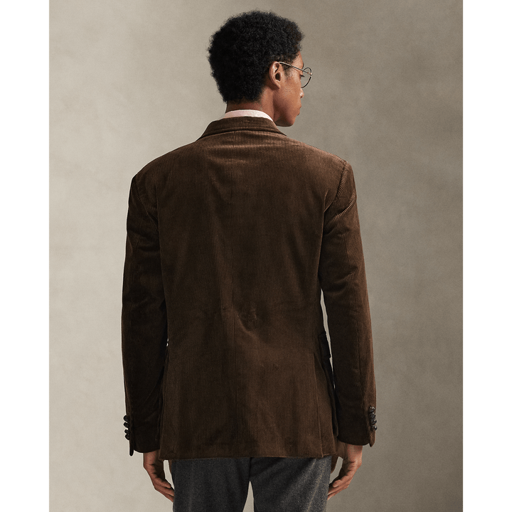 POLO RALPH LAUREN - Veste RL67 en velours côtelé Chataîgne - Lothaire