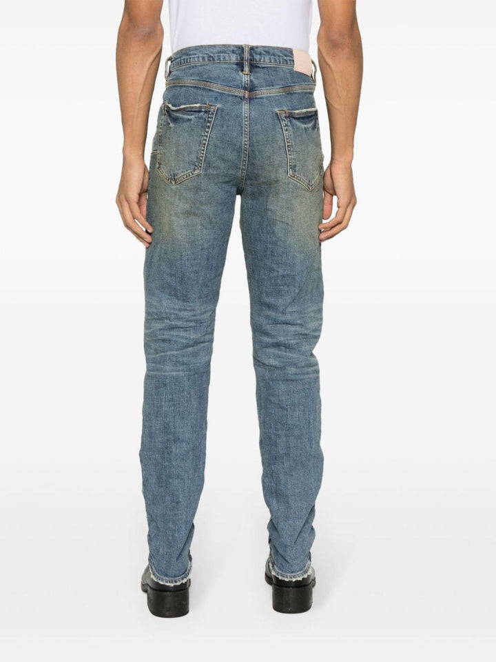 Purple Brand jean p005 - oymi423 mid indigo bleu - Lothaire