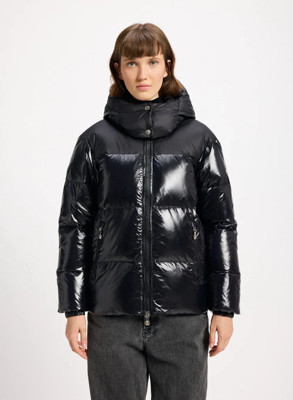 PYRENEX - Doudoune brillante femme Lively noire brillante noir HIVER 2025 - 2026 👍 - Lothaire
