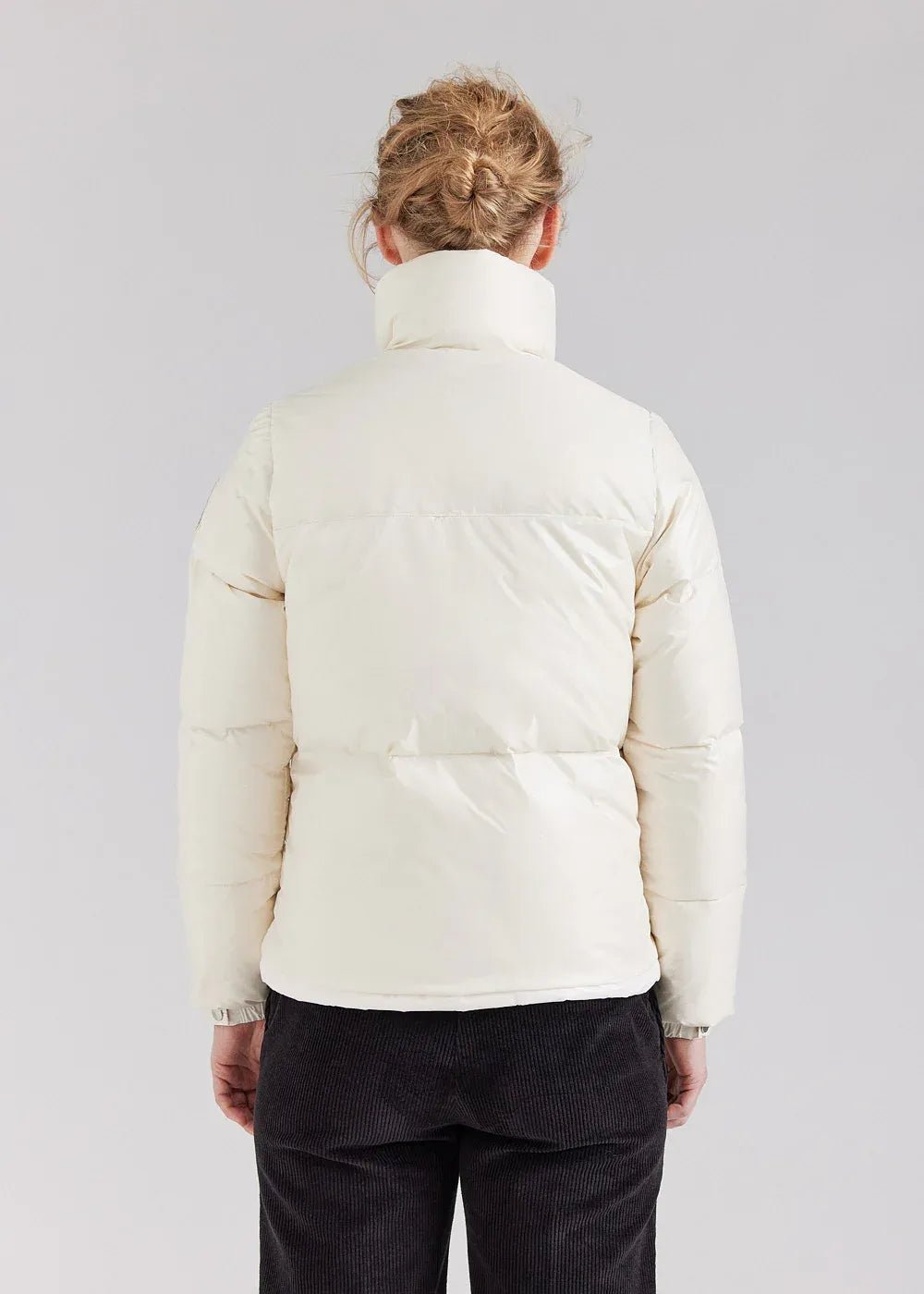 PYRENEX - Doudoune courte et brillante pour femme Goldin blanc ecume HIVER 2025 - 2026 👍 - Lothaire