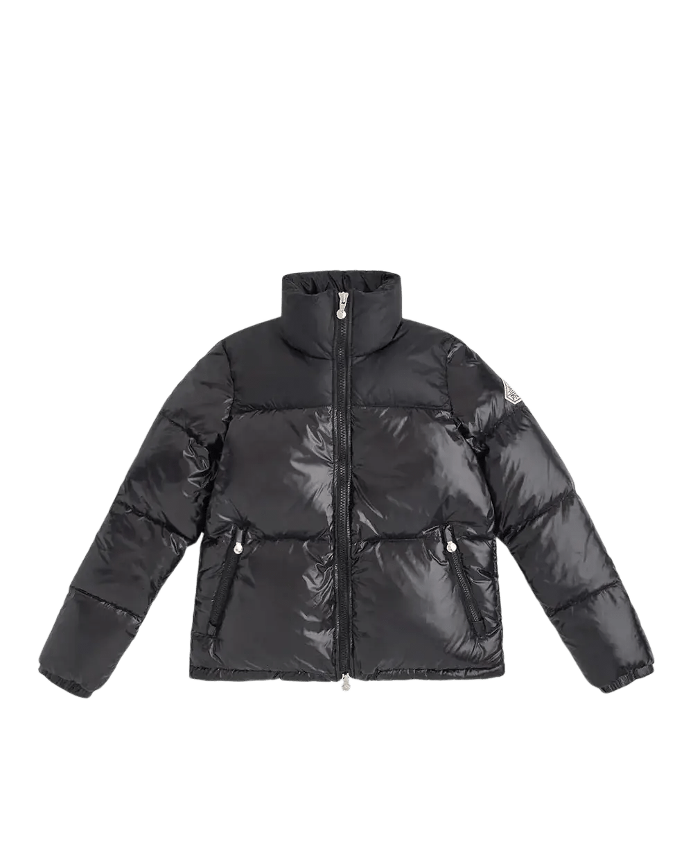 PYRENEX - Doudoune courte et brillante pour femme Goldin noire brillante HIVER 2025 - 2026 👍 - Lothaire