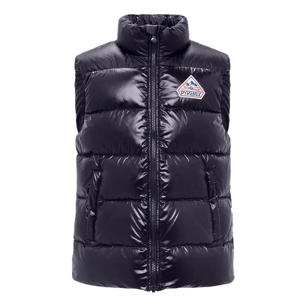 PYRENEX - Doudoune sans manches noir brillant HIVER 2025 👍 - Lothaire