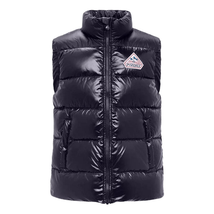 PYRENEX - Doudoune sans manches noir brillant HIVER 2025 👍 - Lothaire
