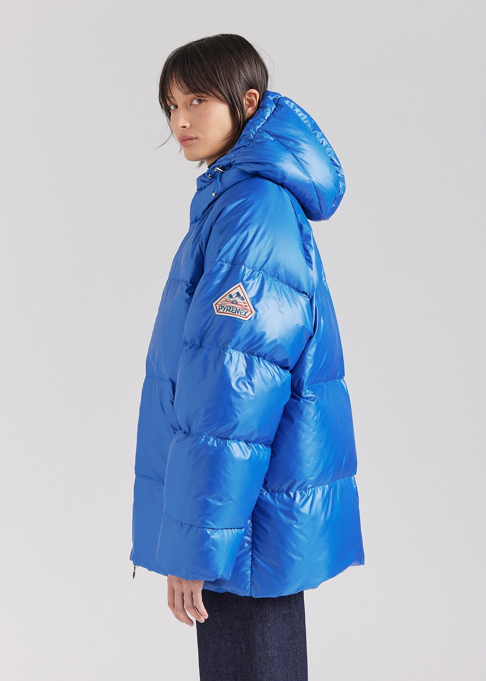 PYRENEX - Doudoune unisexe à capuche Sten Bleu Adriatic - Lothaire