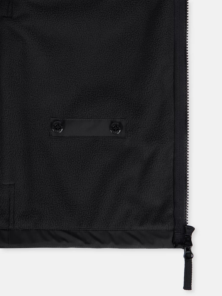 STONE ISLAND - Veste à capuche Soft Shell-R E.Dye® Technology Noir