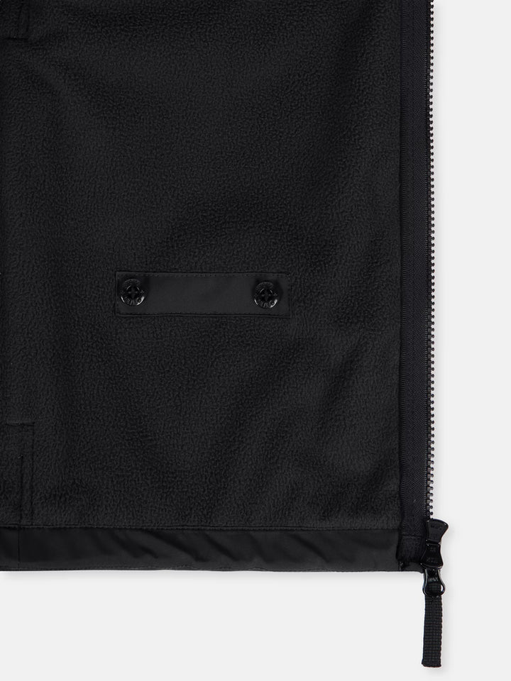 STONE ISLAND - Veste à capuche Soft Shell-R E.Dye® Technology Noir