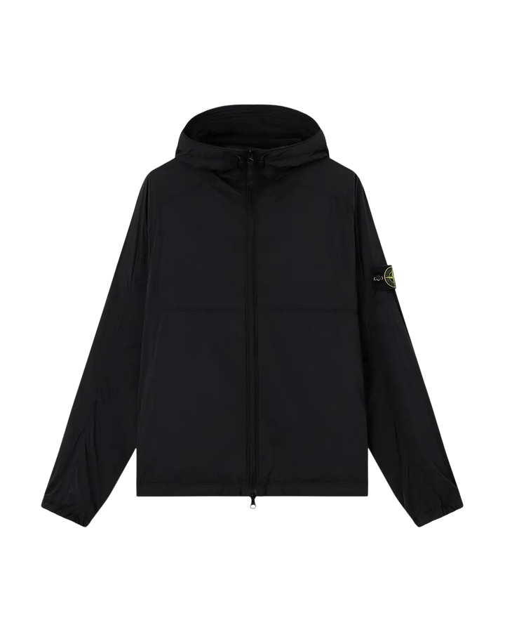 STONE ISLAND - Veste à capuche Ultralight Nylon Stretch-TC Noir