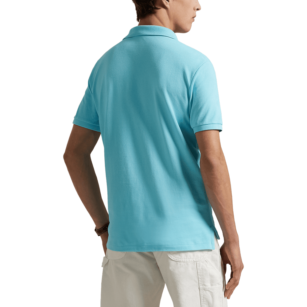 RALPH LAUREN - Le polo iconique en coton piqué Bleu ciel - Lothaire