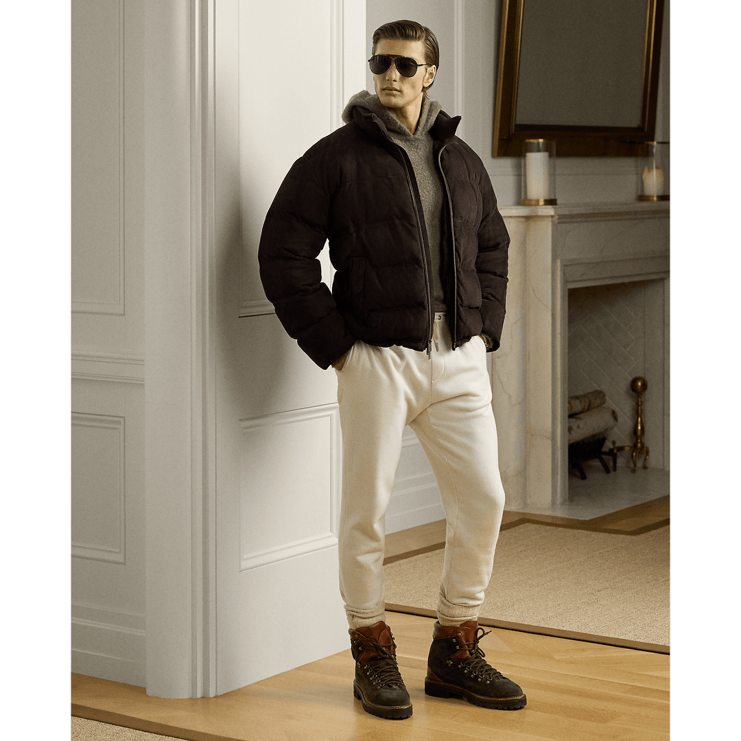 RALPH LAUREN PURPLE LABEL - Pull à capuche en cachemire et laine - Lothaire