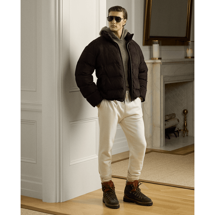RALPH LAUREN PURPLE LABEL - Pull à capuche en cachemire et laine - Lothaire