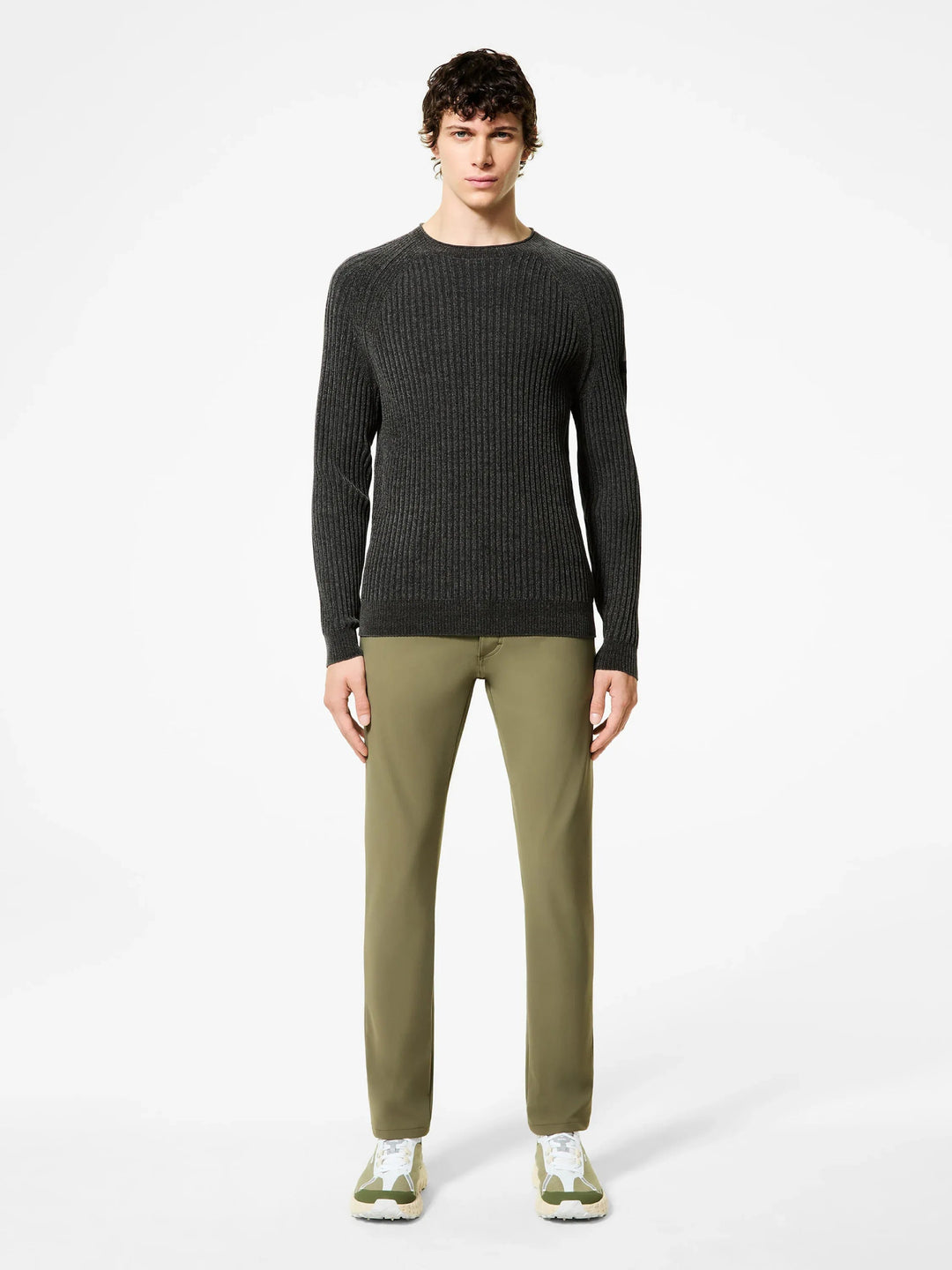 RDD - Pull Velvet Rave Round Knit Cream - Lothaire