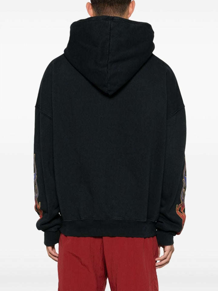 Rhude - Sweat à capuche Screaming Eagle en coton - Lothaire