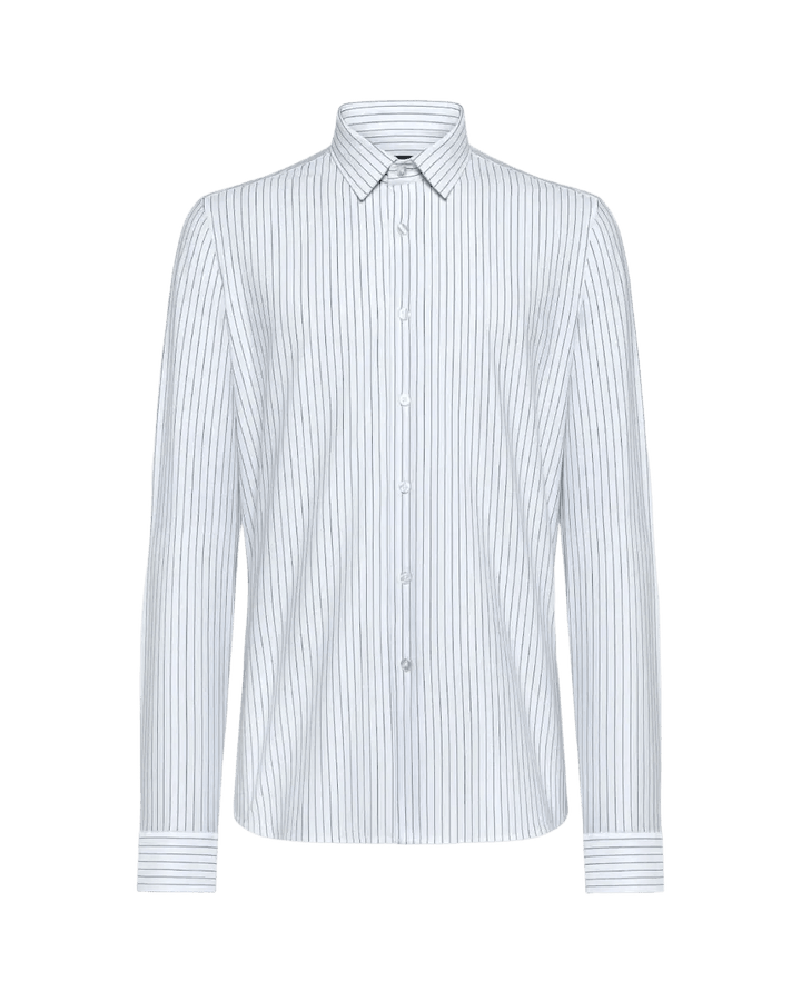 RRD - Chemise à rayures en tissu stretch Bleu clair - Lothaire