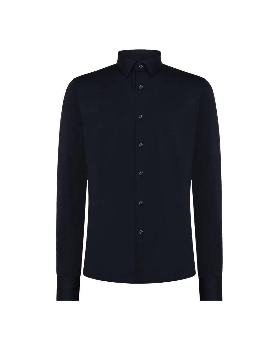 RRD - Oxford Open Shirt Bleu Nuit - Lothaire