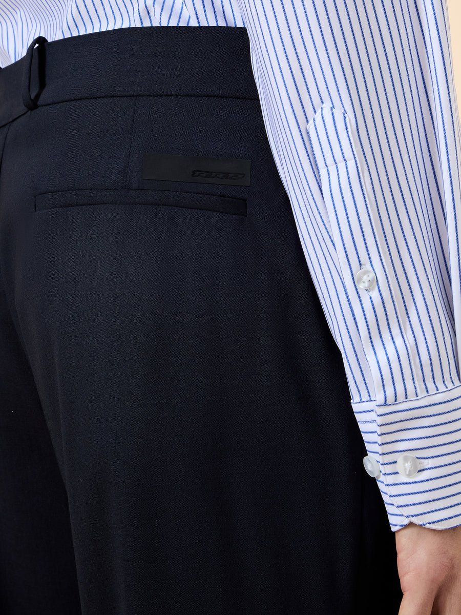 RRD - Pantalon chino Summer Wooltech slim Bleu noir - Lothaire