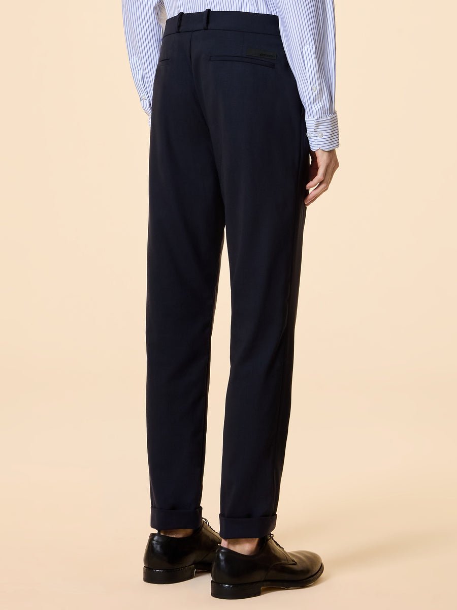 RRD - Pantalon chino Summer Wooltech slim Bleu noir - Lothaire