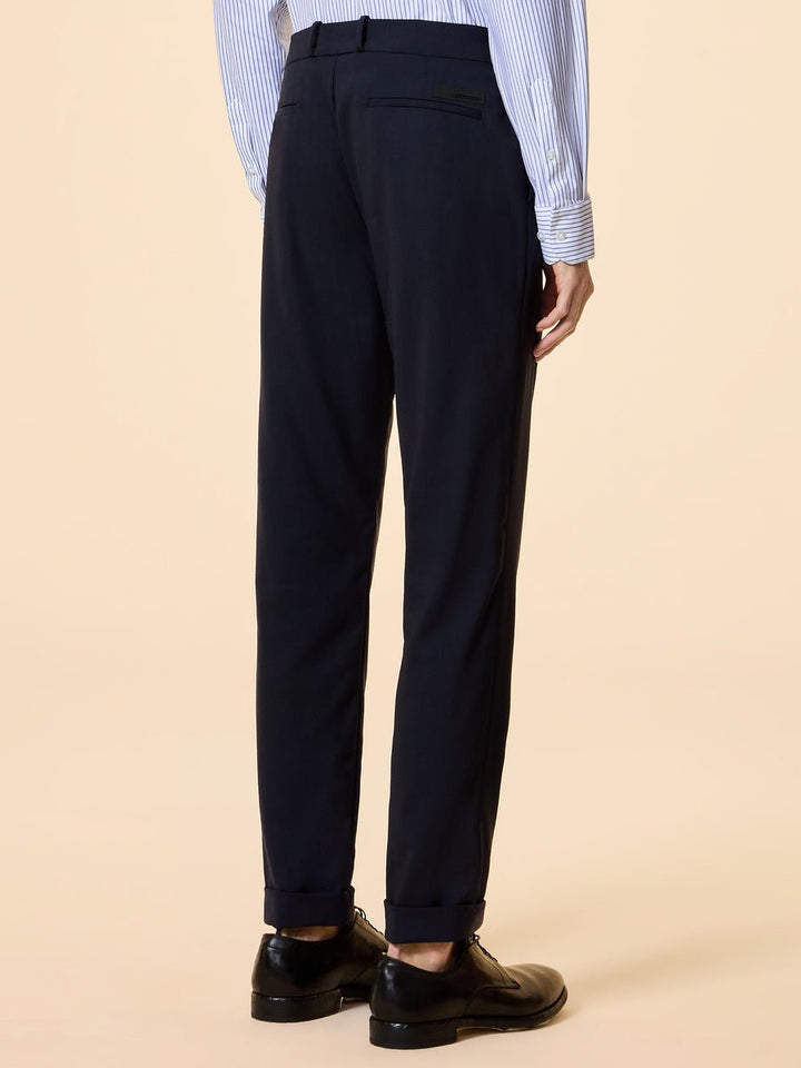 RRD - Pantalon chino Summer Wooltech slim Bleu noir - Lothaire