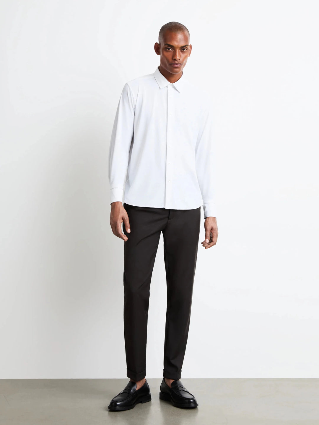 RRD - Pantalon Chino Terzitel en Laine Technique Marron - Lothaire