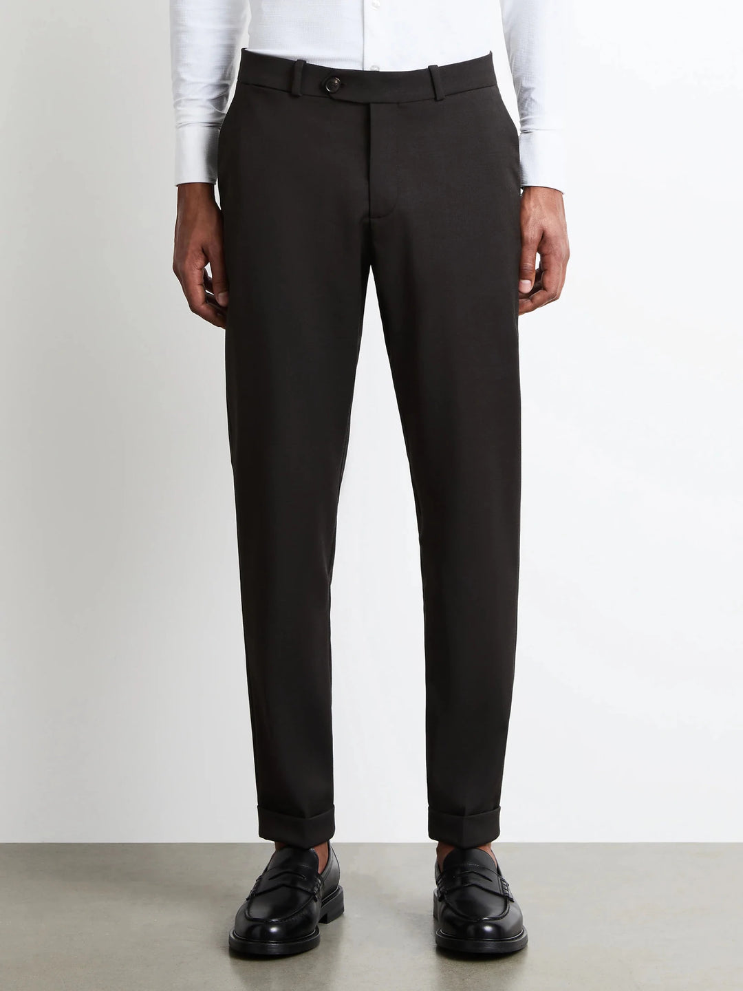 RRD - Pantalon Chino Terzitel en Laine Technique Marron - Lothaire