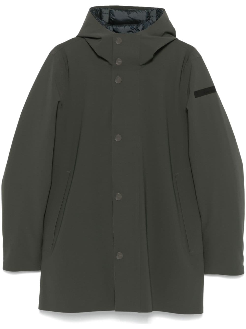 RRD - Parka à capuche à design matelassé vert - Lothaire