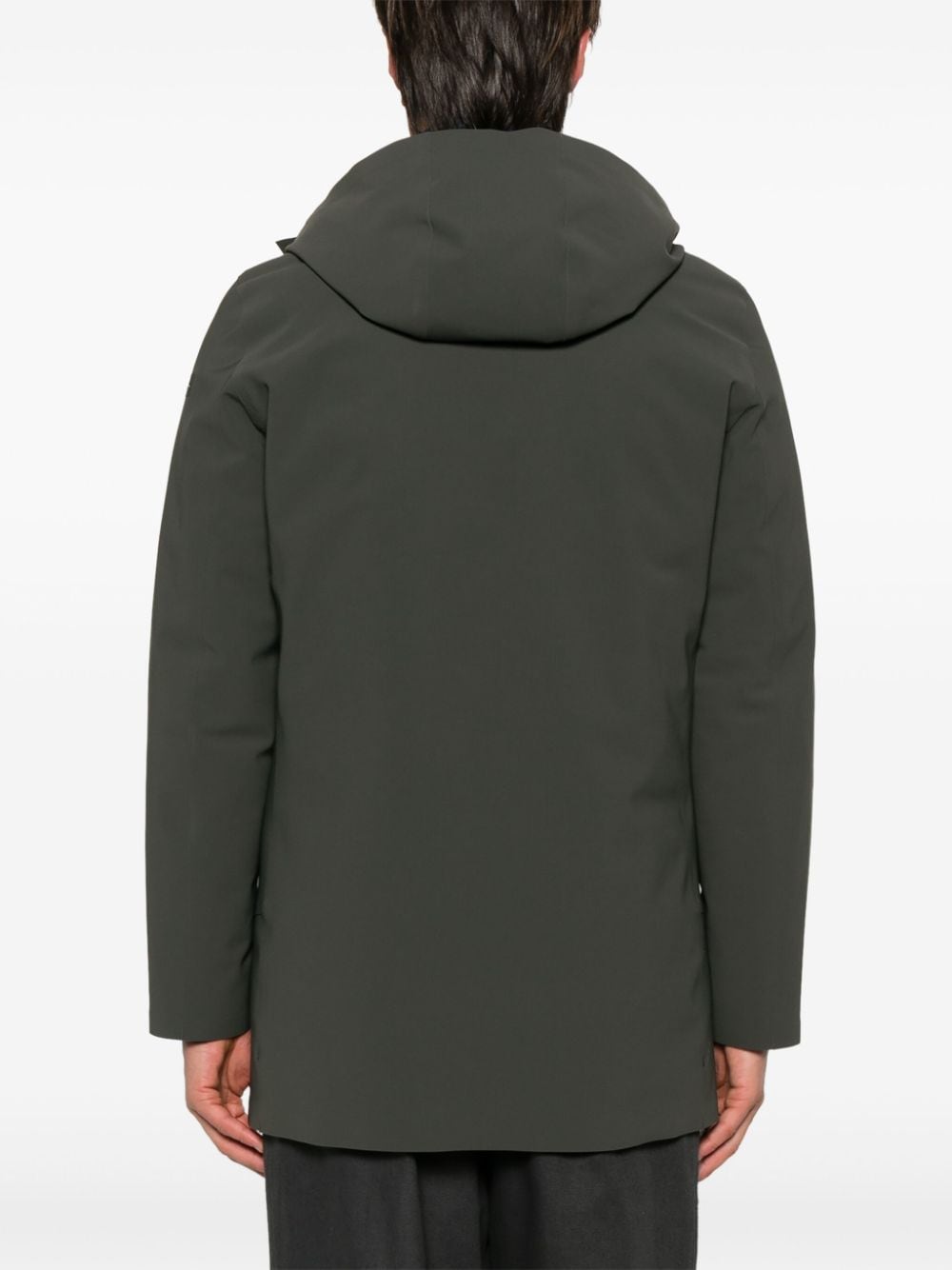 RRD - Parka à capuche à design matelassé vert - Lothaire