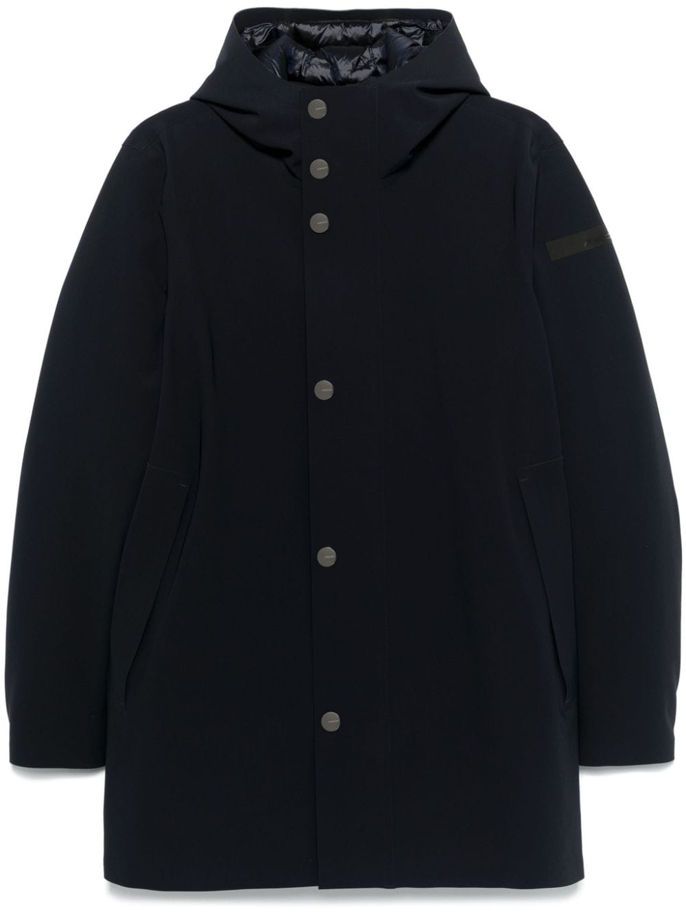 RRD - Parka en surflex avec capuche bleu/noir - Lothaire