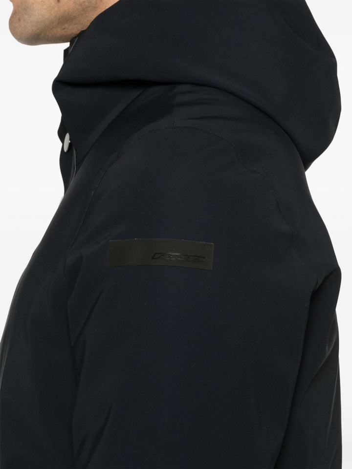 RRD - Parka en surflex avec capuche bleu/noir - Lothaire