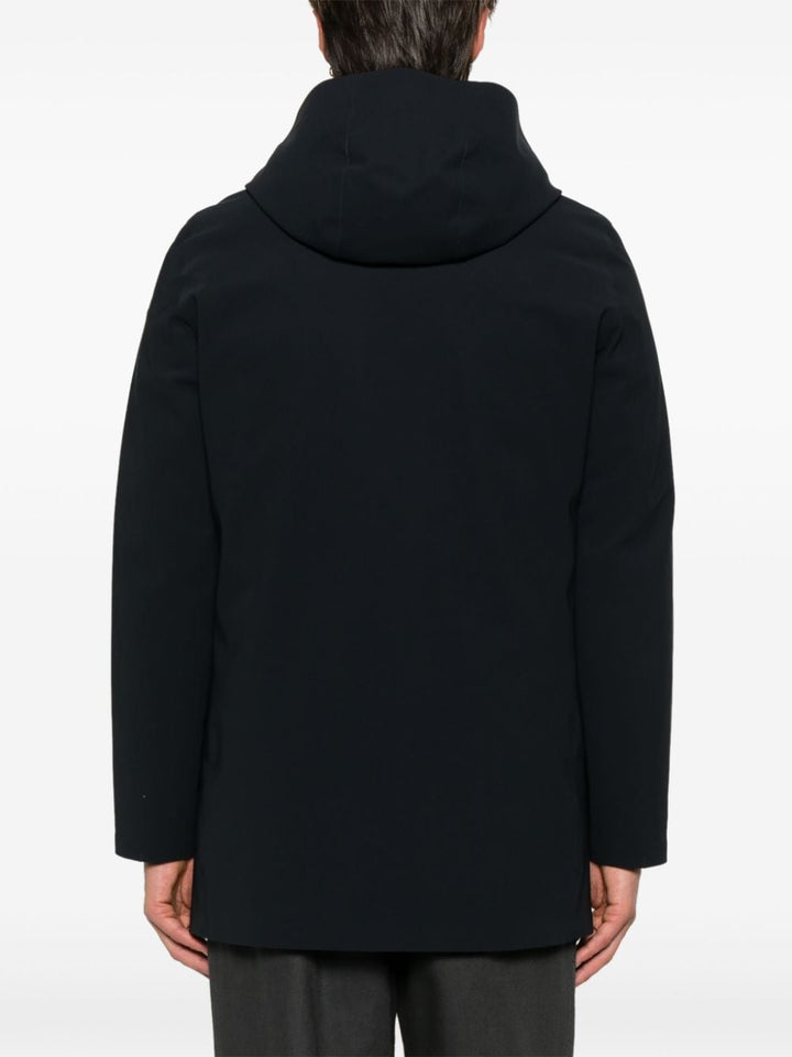 RRD - Parka en surflex avec capuche bleu/noir - Lothaire