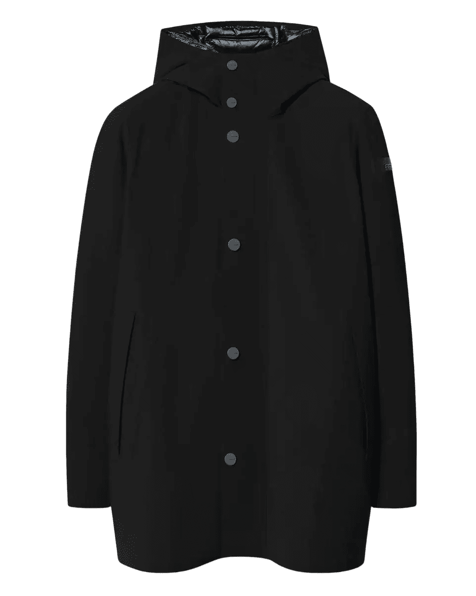RRD - Parka mi-long Surflex Winter Down Under Floating Noir - Lothaire