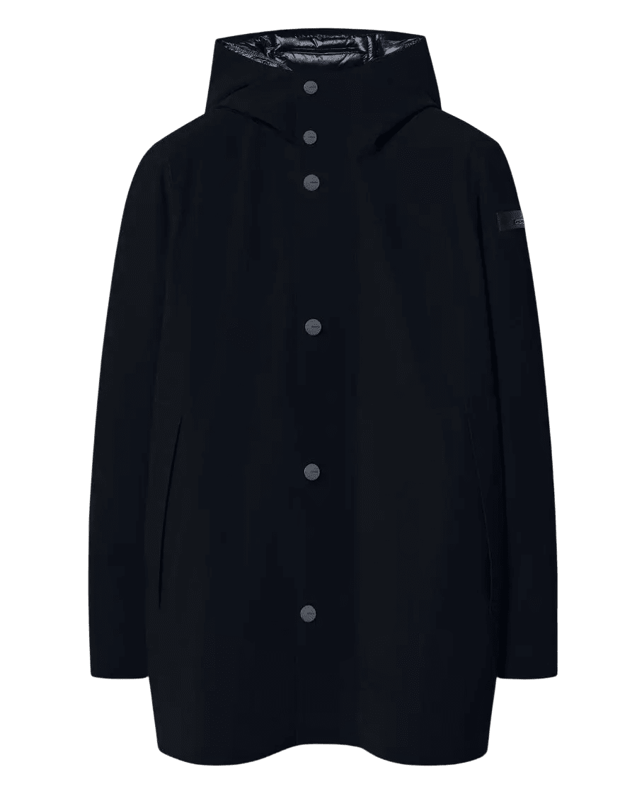 RRD - Parka mi-longue Surflex Winter Down Under Floating Bleu-noir - Lothaire