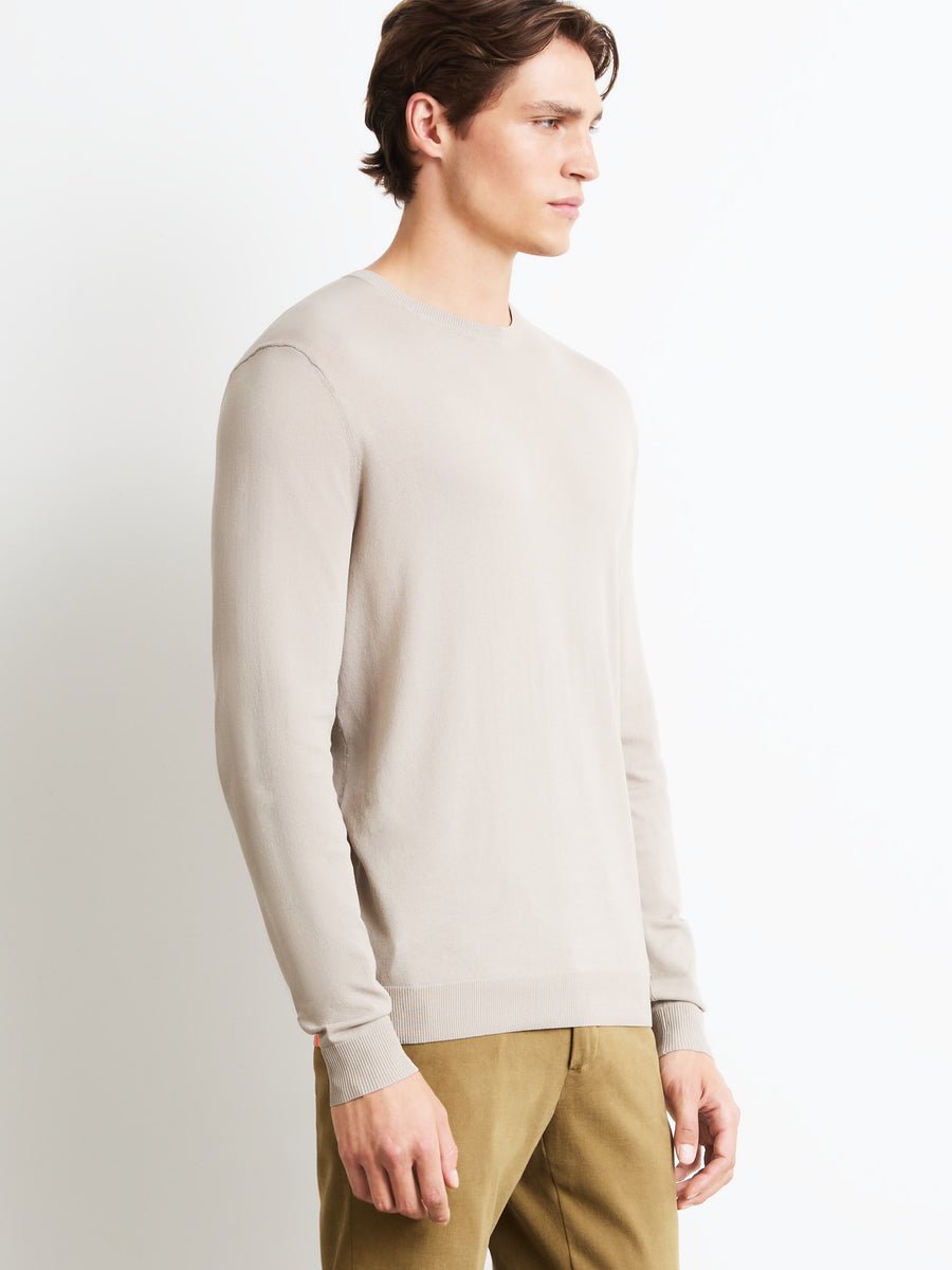 RRD - Pull col rond Maxell Blanc sable - Lothaire