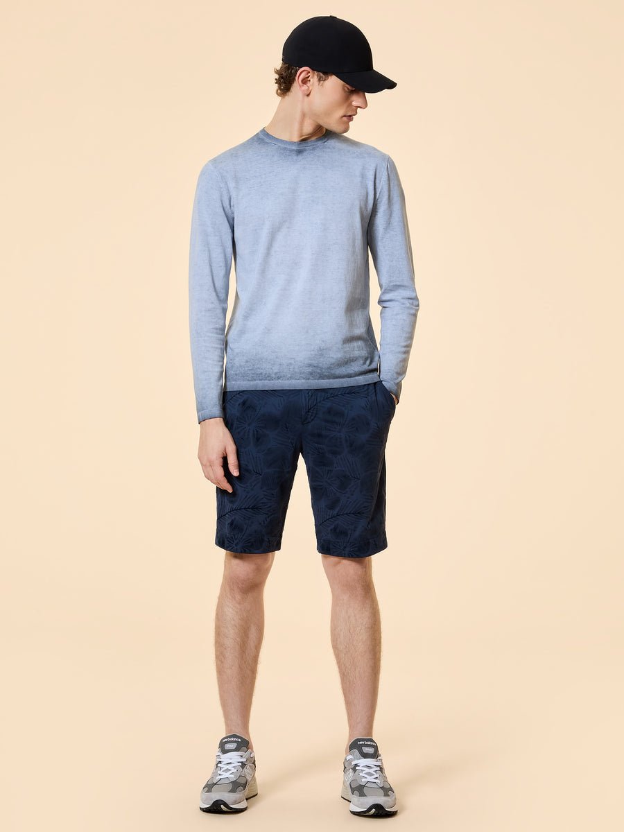RRD - Pull - over Ice en maille ronde Bleu roi - Lothaire