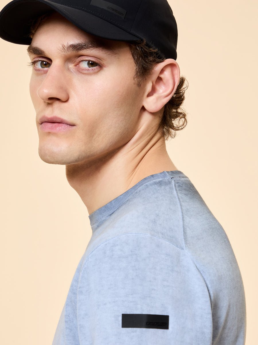 RRD - Pull - over Ice en maille ronde Bleu roi - Lothaire