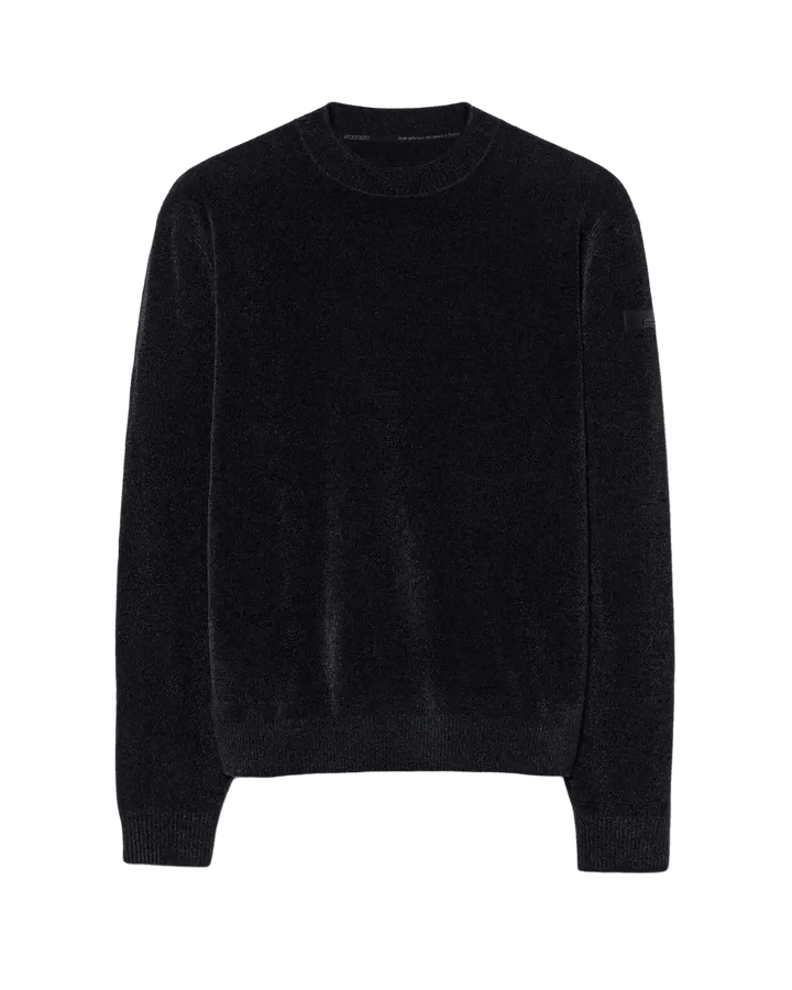 RRD - Pull ras du cou Velvet Round Knit Bleu noir - Lothaire