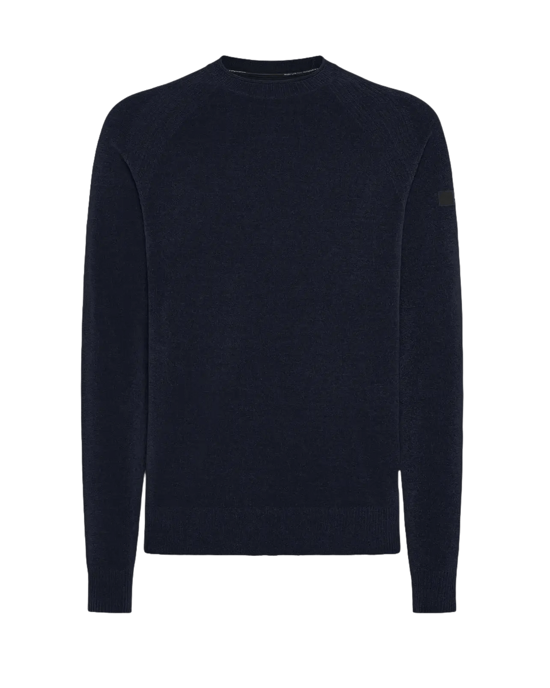 RRD - Pull Velvet Round Knit Blue Black - Lothaire