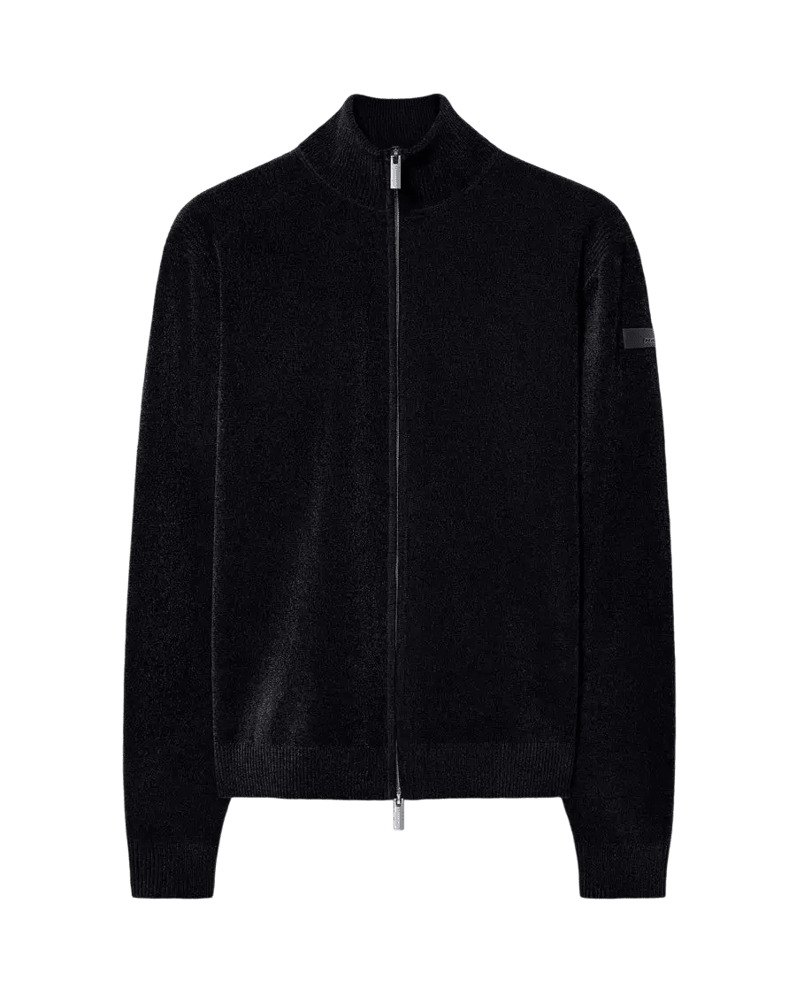 RRD - Pull zippé Velvet Full Zip Bleu-noir - Lothaire