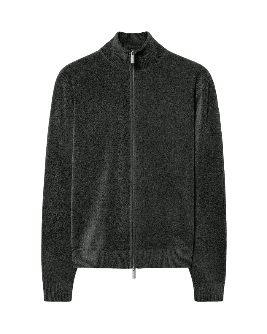 RRD - Pull zippé Velvet Full Zip Vert forêt - Lothaire
