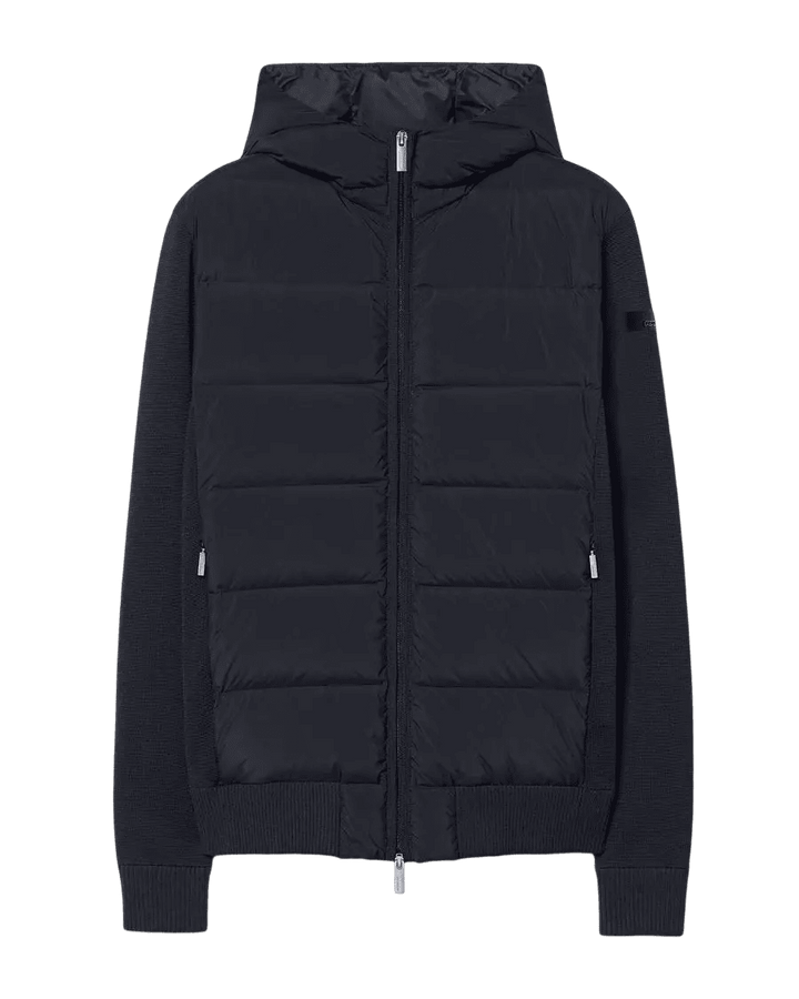 RRD - Veste hybride New Amos à capuche Bleu-noir - Lothaire