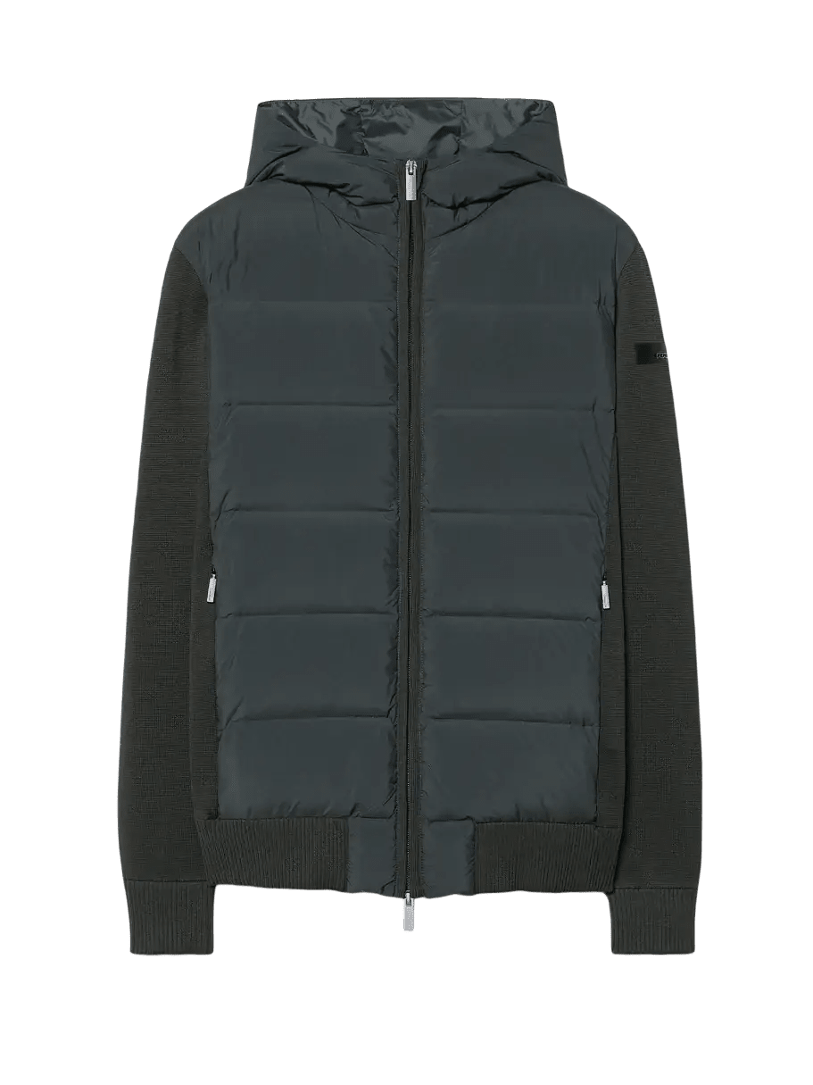RRD - Veste hybride New Amos à capuche Vert forêt - Lothaire