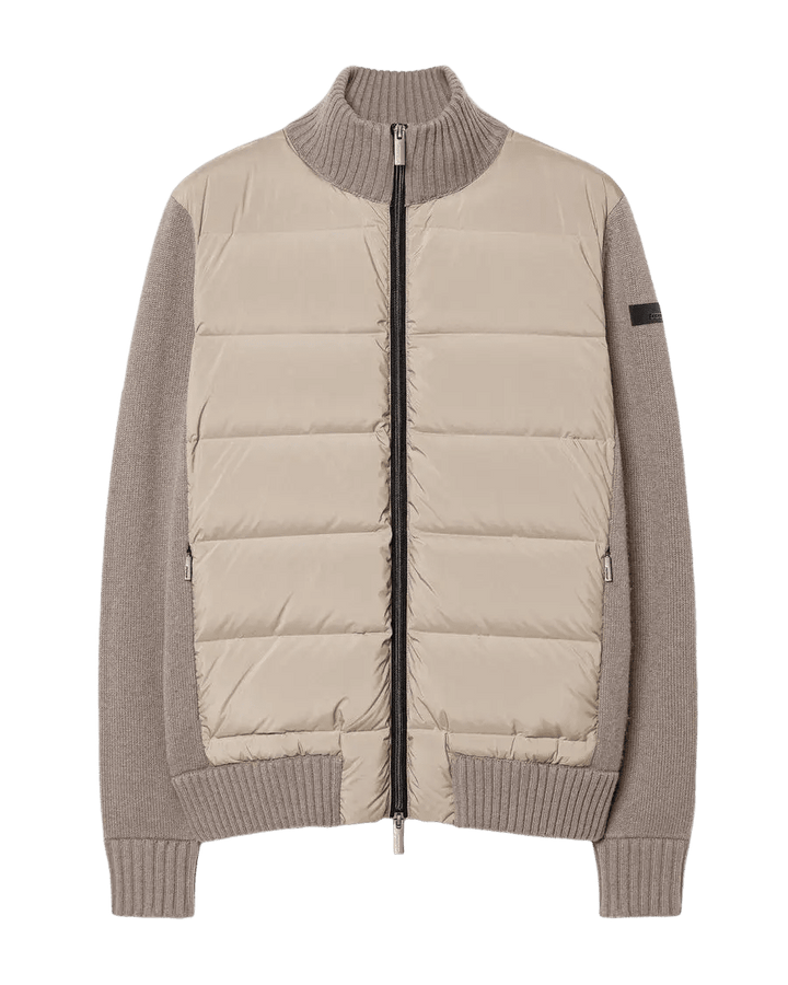 RRD - Veste hybride Wool Cash 7 en laine, cachemire et duvet Sable - Lothaire