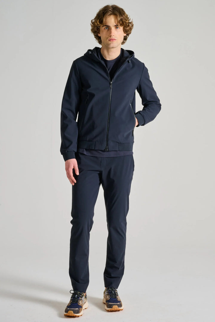 RRD - Veste Surflex Winter Thermo Hood Zip Jkt Blue Black - Lothaire