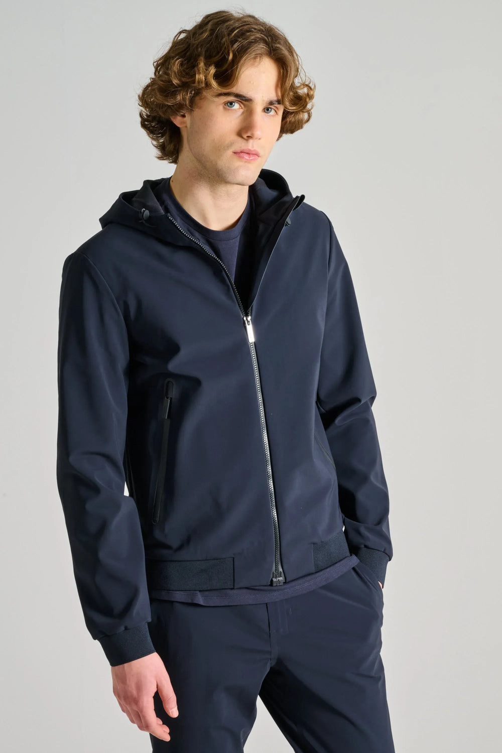 RRD - Veste Surflex Winter Thermo Hood Zip Jkt Blue Black - Lothaire