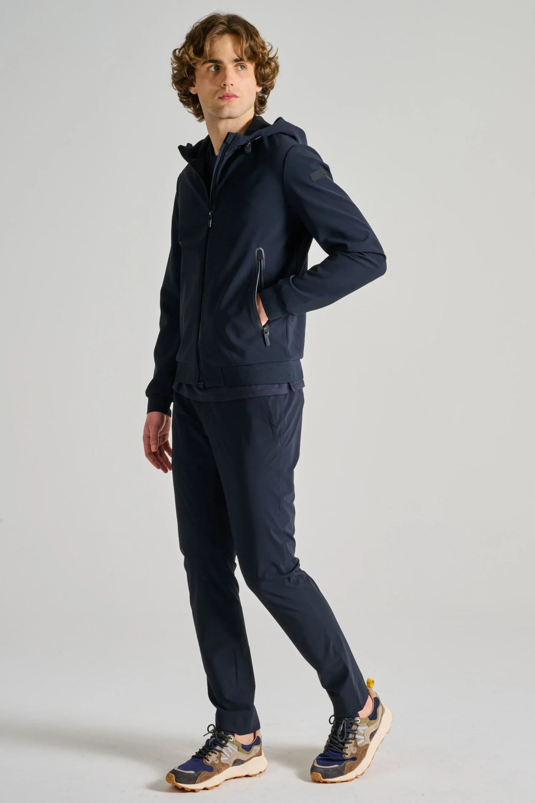 RRD - Veste Surflex Winter Thermo Hood Zip Jkt Blue Black - Lothaire